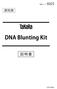 DNA Blunting Kit