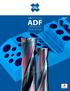 超硬フラットドリル ADF Carbide Flat Drill ADF-2D ADFLS-2D Vol.1