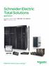 Schneider Electric Total Solutions PC IT Make the most of your energy SM