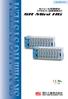 モジュール型調節計 プロセス/温度調節計　SR Mini HG